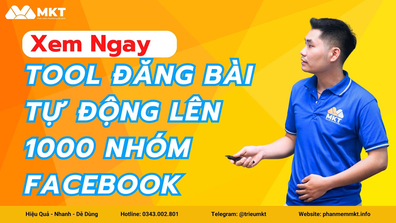Tool Đăng Bài Tự Động Facebook Lên Hàng Nghìn Hội Nhóm
