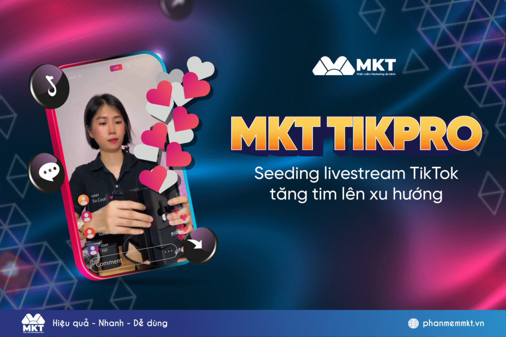 phần mềm seeding livestream