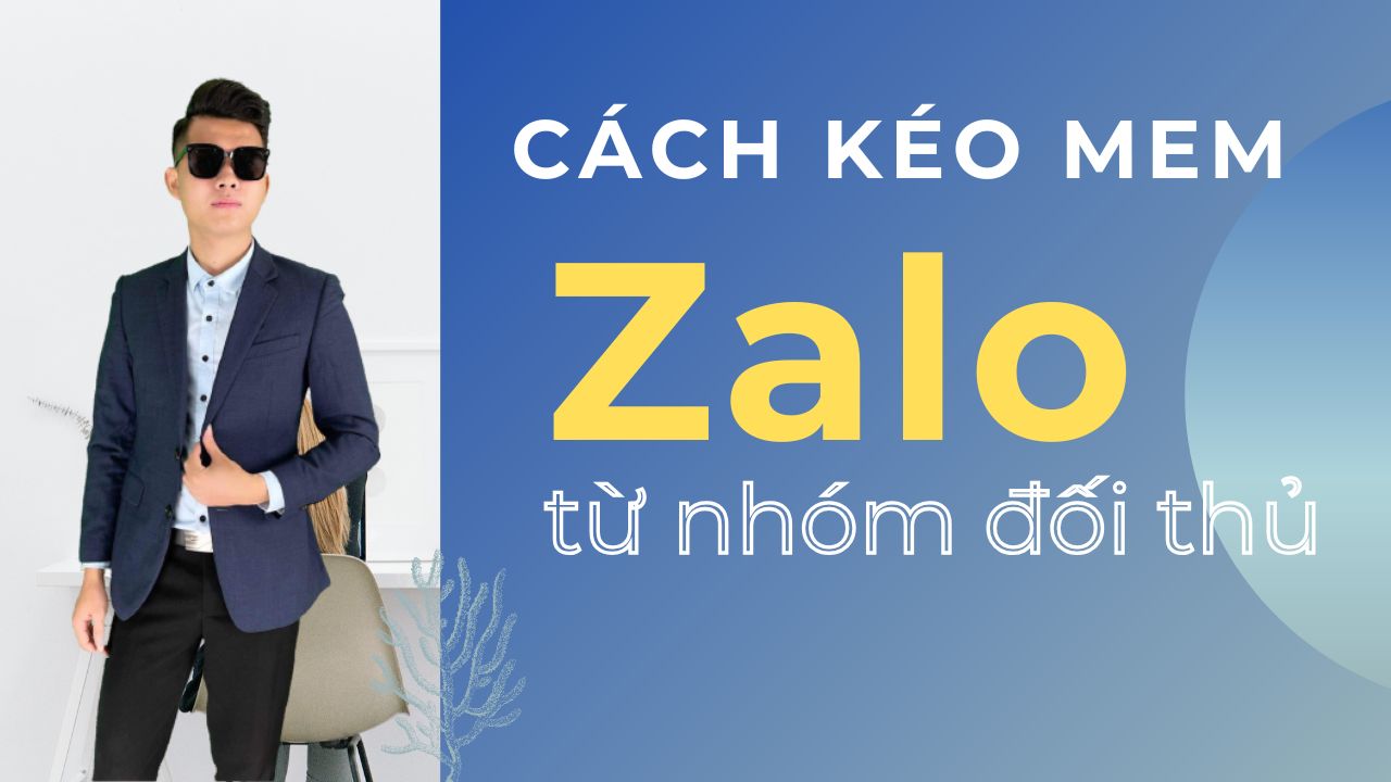 cách kéo mem nhóm zalo