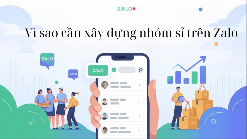xây đựng nhóm zalo sỉ