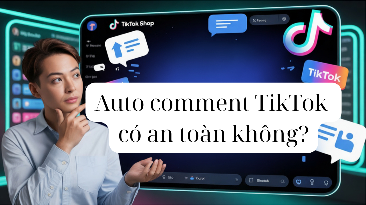 Auto comment video TikTok có an toàn không