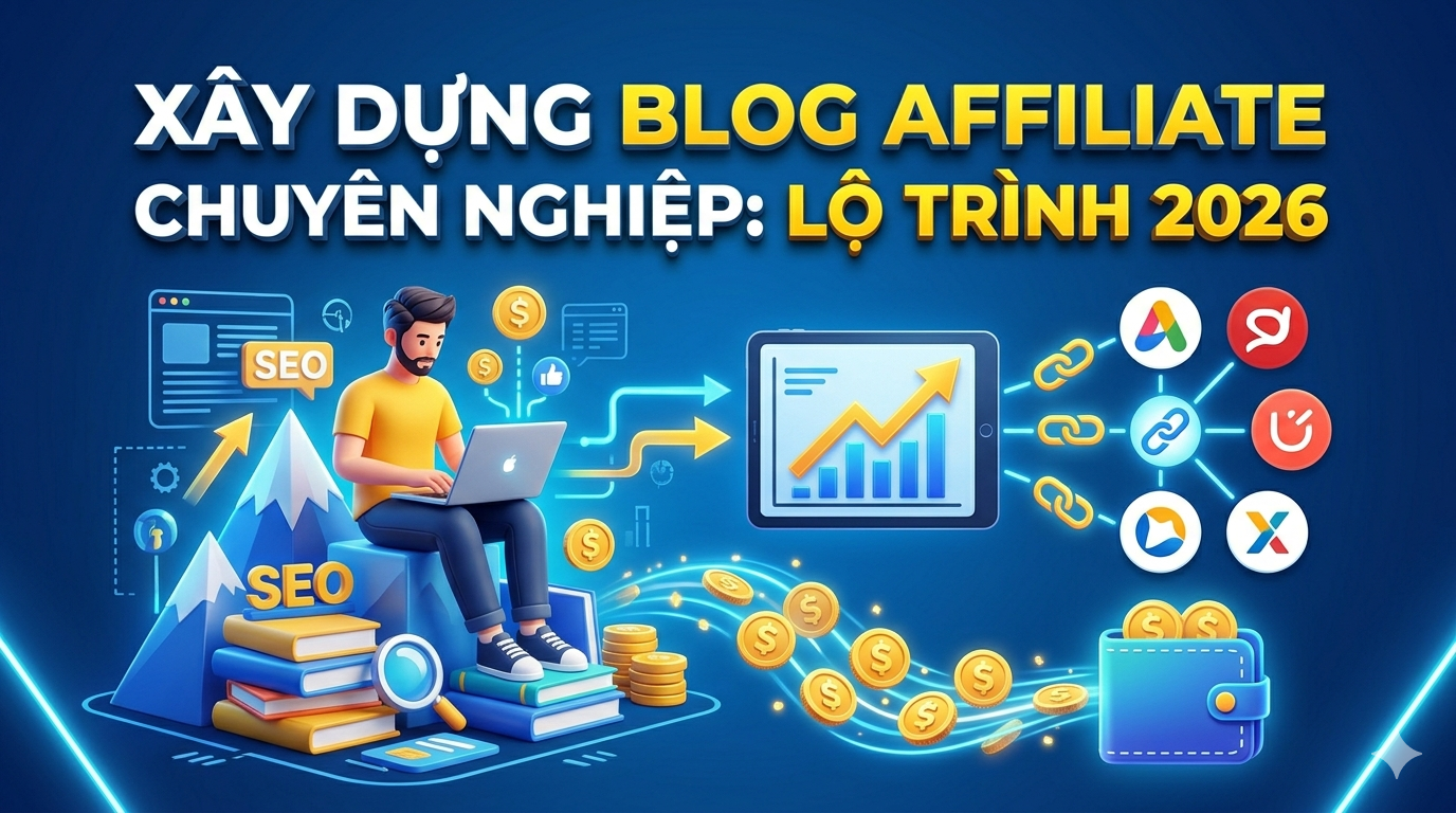 Xây blog cá nhân làm affiliate