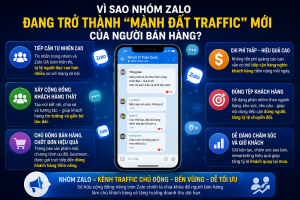 Xây nhóm zalo